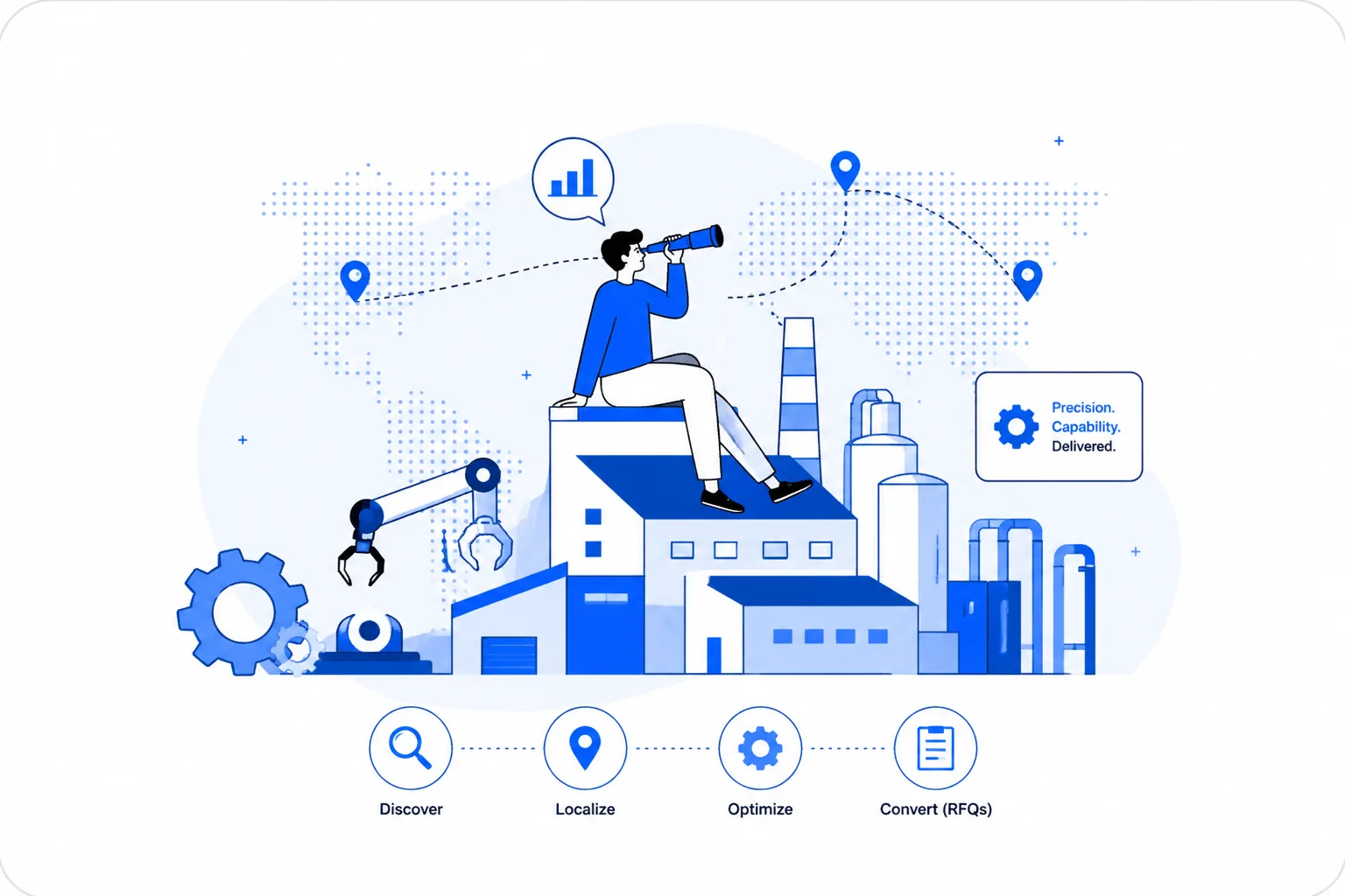 Geo SEO for Manufacturers: How to Win High-Intent Local and Regional Demand